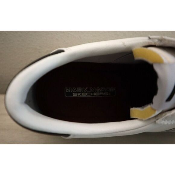 Skechers Mark Nason Men Sz 11 White Leather New Wave Cup The Volley Sneakers - Picture 10 of 11